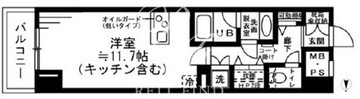 レジディア目白 422 間取り図