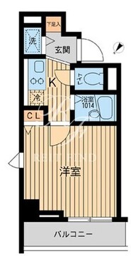 アーデン駒沢大学 1003 間取り図