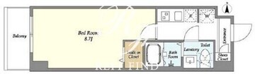 コンフォリア西尾久 203 間取り図