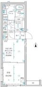 CREATIF西池袋 206 間取り図