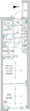 トラディス西池袋 101 間取り図