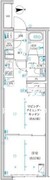 CREATIF西池袋 405 間取り図