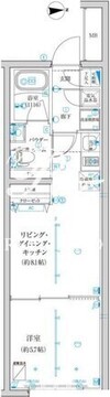 トラディス西池袋 401 間取り図