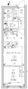 CREATIF池袋 408 間取り図