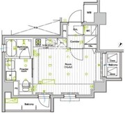 シーネクス品川荏原 504 間取り図
