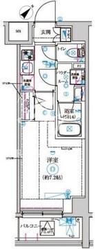 セジョリ高井戸2 109 間取り図