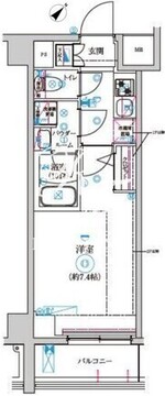 セジョリ高井戸2 208 間取り図