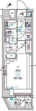 セジョリ高井戸2 206 間取り図