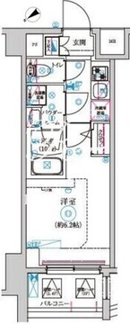 セジョリ高井戸2 202 間取り図