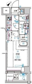 セジョリ高井戸2 209 間取り図