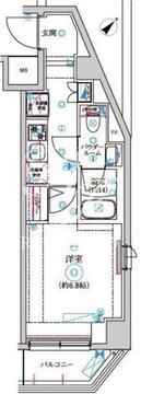 セジョリ高井戸2 701 間取り図