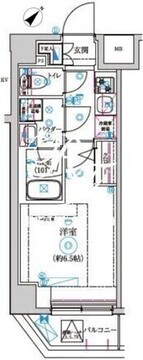 セジョリ高井戸2 604 間取り図