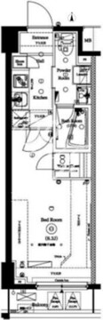 アークマーク梅屋敷アジールコート 702 間取り図