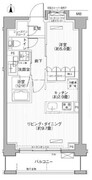メゾンカルム市谷仲之町 208 間取り図