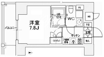 エスティメゾン王子 604 間取り図