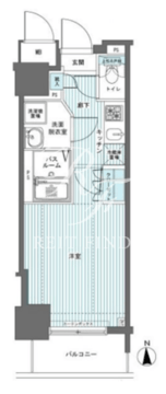 フェニックス西参道タワー 810 間取り図