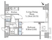 代官山ハイツ 302 間取り図