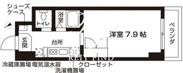 ローズウッド・ハイツ門前仲町 1210 間取り図