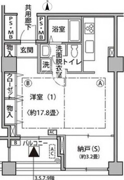 東雲キャナルコートCODAN 15-1006 間取り図