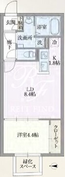 グローリオシェルト志村坂上 207 間取り図