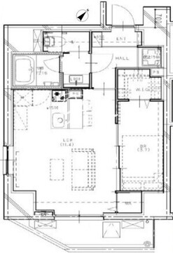 G&J門前仲町 304 間取り図