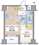 クレストコート世田谷松原 504 間取り図