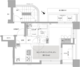 エルスタンザ文京白山 402 間取り図