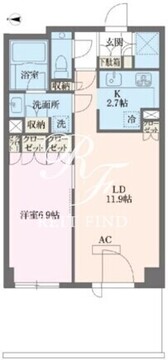 ジュールＡ 1102 間取り図