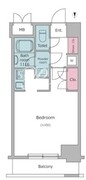 レジディア九段下 505 間取り図