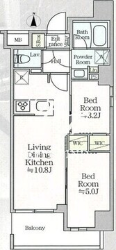 プロスタイルウェルス浅草アイル 901 間取り図