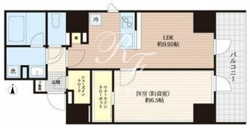 ボルト飯田橋レジデンス 202 間取り図