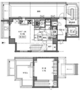 SHIBUYA HILLS 401 間取り図