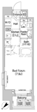 コンフォリア三田イースト 906 間取り図