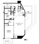 ＭＦＰＲコート目黒南 802 間取り図