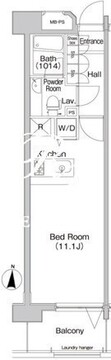 プライムアーバン学芸大学パークフロント 410 間取り図