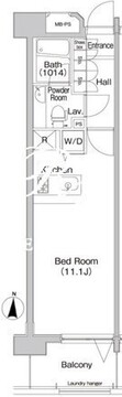 プライムアーバン学芸大学パークフロント 501 間取り図