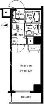 パークアクシス板橋本町 503 間取り図