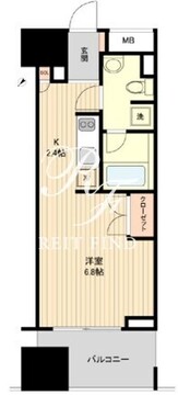 プロスペクトKALON三ノ輪 603 間取り図