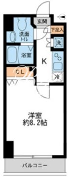 HF錦糸町レジデンス 602 間取り図