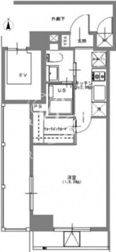 インプルーブ白金 701 間取り図