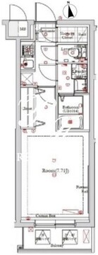 ガリシア南長崎 302 間取り図