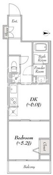 ルミークアン東陽町 101 間取り図