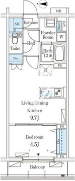 テラス杉並方南町 218 間取り図