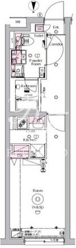 シーネクス西大井 302 間取り図