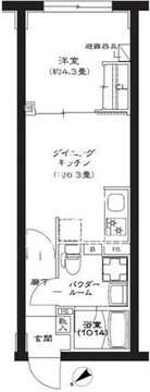 ジェノヴィア池袋 301 間取り図