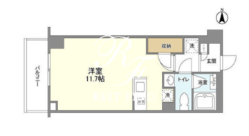 シェノン三軒茶屋 309 間取り図