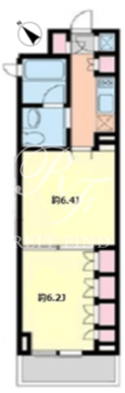 プラティーク清澄白河 403 間取り図