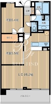 HF学芸大学レジデンス2 305 間取り図