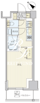 リビオメゾン南砂町 408 間取り図