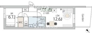 グランデュオ代々木上原3 102 間取り図